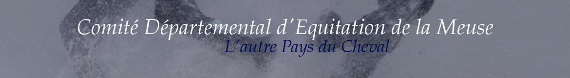 Comité Départemental d'Equitation de la Meuse